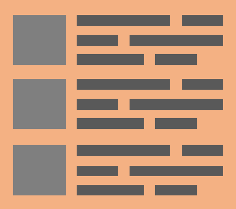 The blogs button icon