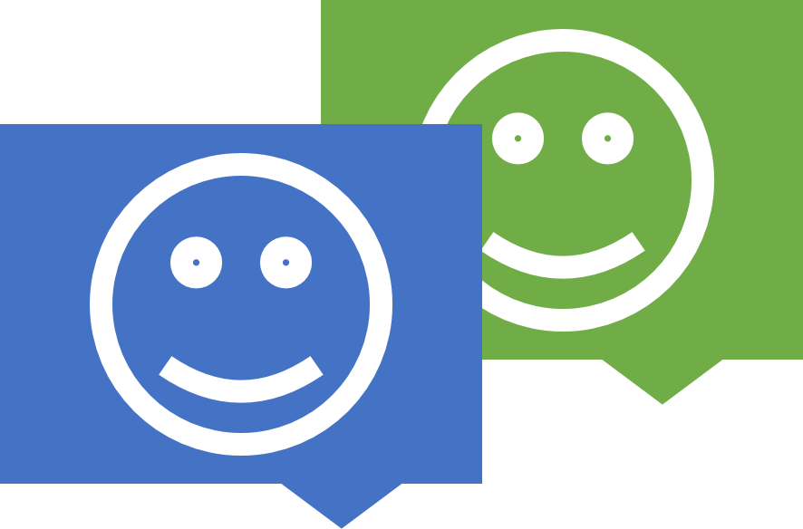 The chat button icon